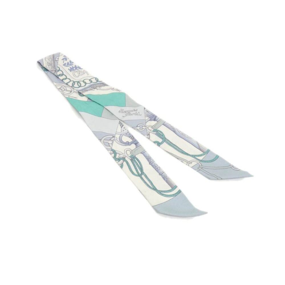 Hermes CLIQUETIS Silk Scarf